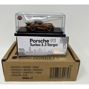 Hot Wheels RLC Exclusive 1988 Porsche 911 Turbo 3.3 Targa BRONZE IN HAND